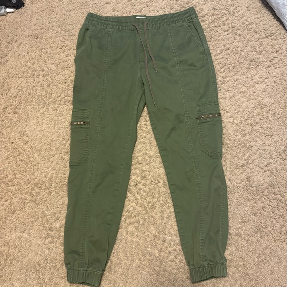 Green Jogger pants